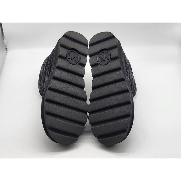 Michael Kors Winnie Sparkle Bootie Womens Size 7M Black Glitter Ankle Boots - Picture 7 of 9